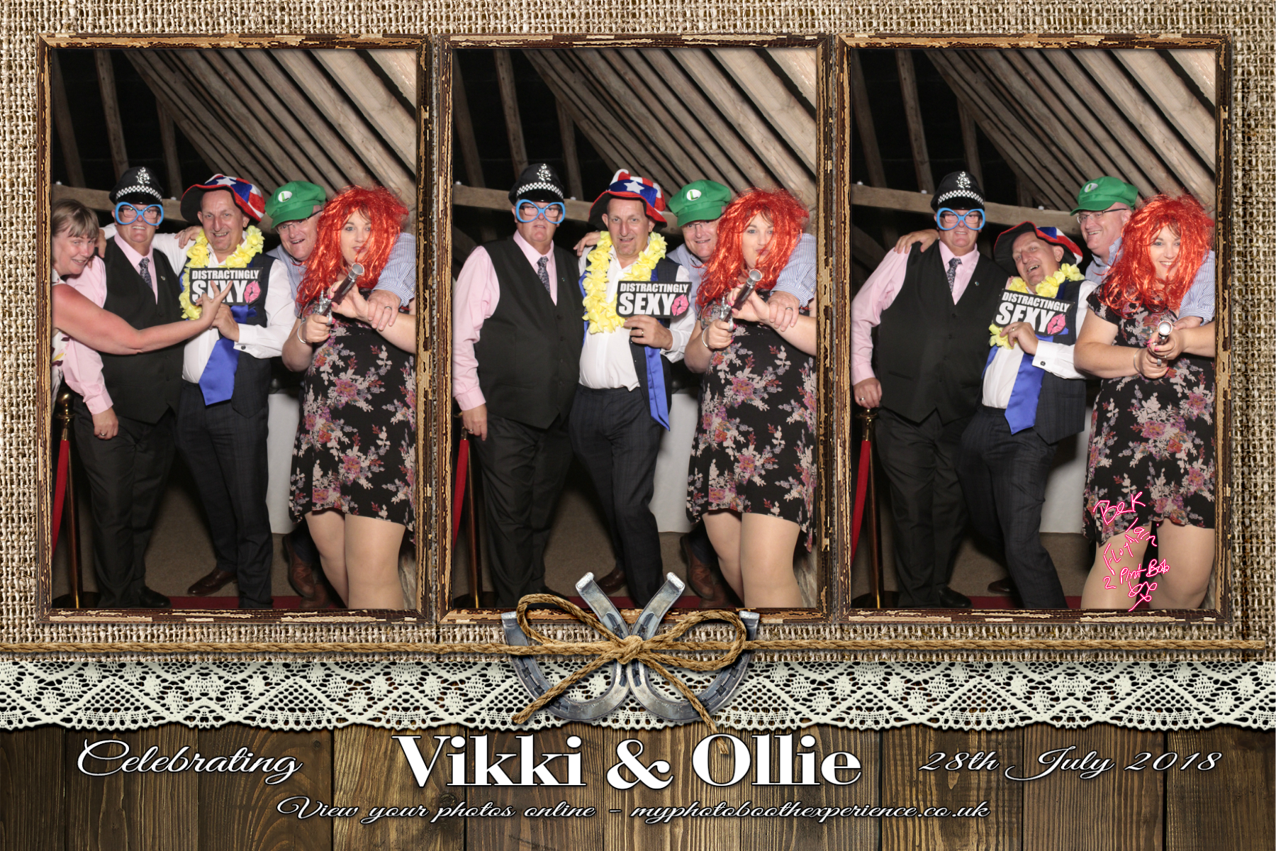 Vikki & Ollie's Wedding | View more photos from the event at gallery.myphotoboothexperience.co.uk/u/MyPhotoBoothExperienceLtd/Vikki-Ollies-Wedding